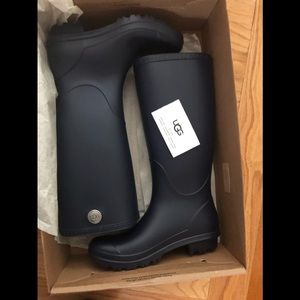 UGG shearling rain boots